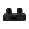Adaptateur plastique mâle 3/4"