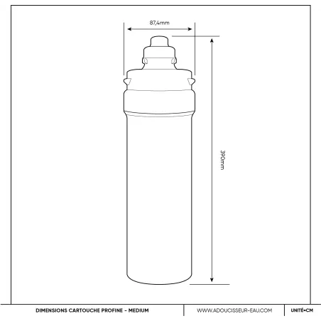 Cartouche encapsulée profine NITRATES Medium