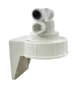 Tête de connexion "R" 1,5L/min Profine avec fixation murale et raccords 3/8''