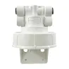 Tête de connexion "S" Profine avec fixation murale et raccords 3/8''