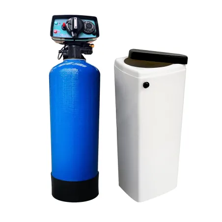 Adoucisseur d'eau bi bloc 16L Fleck 5600 volumétrique mécanique complet avec accessoires