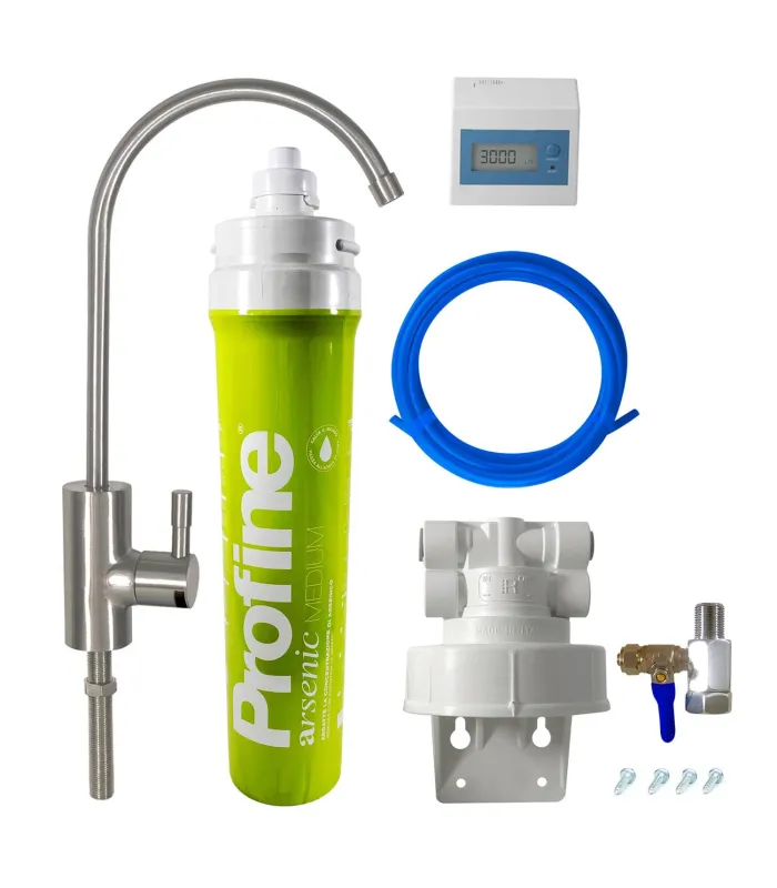 Système de Filtre à Eau Potable Arsenic Profine Medium Filtration
