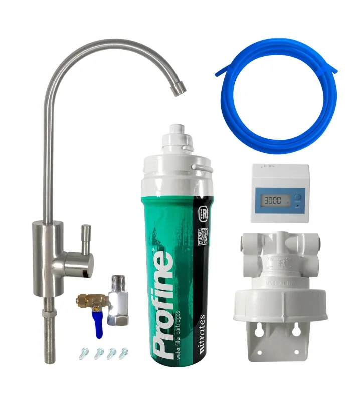 Kit de Filtration Nitrates Eau Potable Froide Profine Small 900L D'autonomie