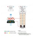 Système de Filtre à Eau Potable Arsenic Profine Medium Filtration