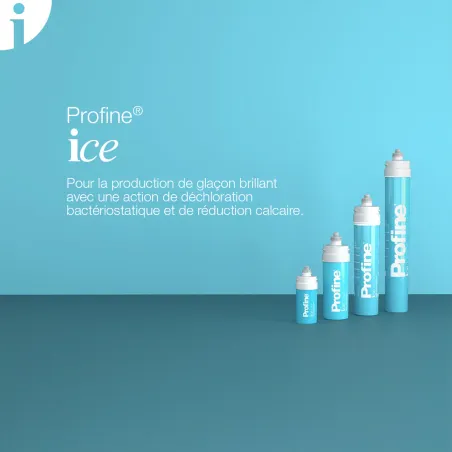 Filtre Profine ICE Large - Filtre pour Machine à Glaçon Brillant Purificateur D'eau 3,5L/min