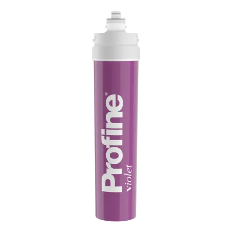 Filtre Profine VIOLET Medium - Filtre Anti Calcaire + Charbon Actif Ions Argent et Sédiments 0,5 microns