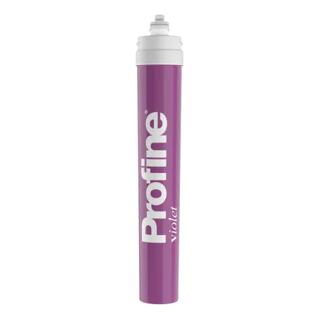Filtre Profine VIOLET Large - Filtration Calcaire + Charbon Actif Ions Argent et Sédiments 0,5 microns