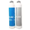 Lot De 2 Cartouches Filtre sous évier Duo et Trio FT82 filtre sédiments FT88 charbon actif haute durabilité