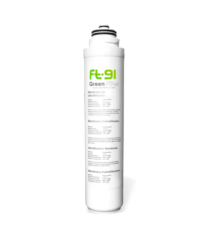 Cartouche Ultra Filtration FT91 - 0,1µm pour filtre sous évier Duo ou Trio UF