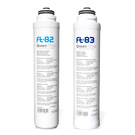 Set of 2 cartridges CT/FT for Pallas under-sink filter Duo and Trio UF water fountain