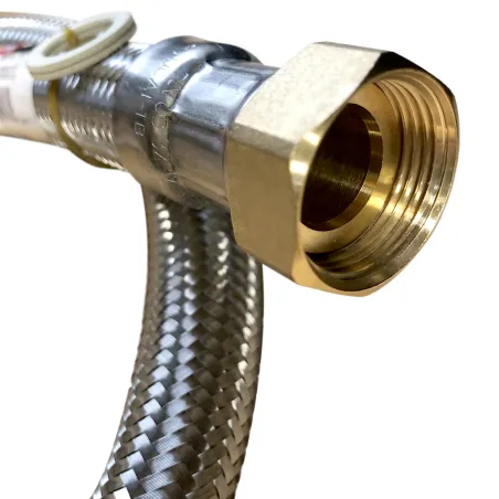 Flexible inox Ø24 int. F/F 1" - 26/34 - Lg 80cm