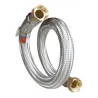 Flexible inox Ø40 int. F/F 1"1/2 - 40/49 - Lg 80cm
