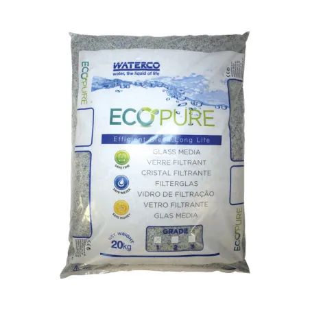 Verre filtrant piscine Jetly de 0,5 à 1 mm en sac de 20 Kg