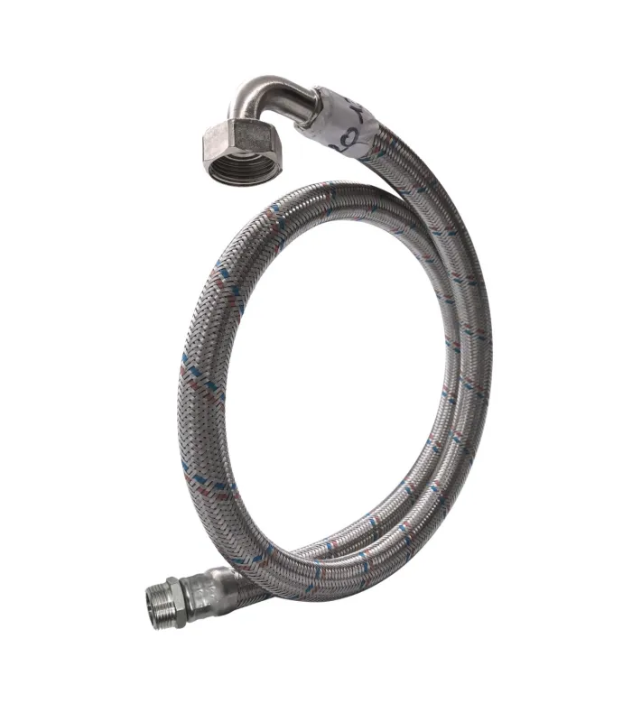 Flexible Inox Diamètre 24 Int. M/fc 1" - 26/34 - Lg 100cm