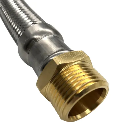 Flexible inox Ø50 int. M/F 2" - 50/60 - Lg 80cm