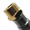 Flexible inox Ø40 int. M/F 1"1/2 - 40/49 - Lg 80cm