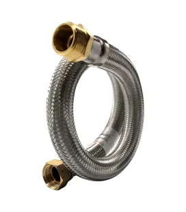 Flexible inox Ø50 int. M/F 2" - 50/60 - Lg 100cm