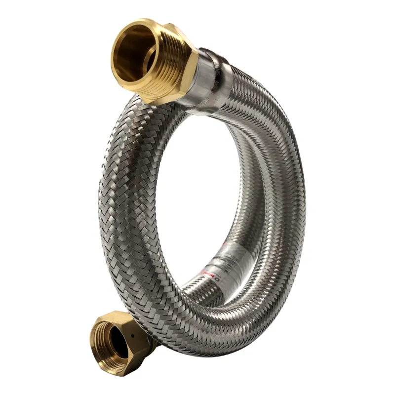 Flexible Inox Ø50mm intérieur M-F 2 (50/60) 100cm