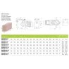 Pompe de filtration piscine Villabella Pedrollo 50 M 230v - 0,37 Kw - 12 m3/h