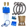 Kit Installation pour Adoucisseur d'Eau Raccord F-FC 3/4" (20/27) Cuivre et PER