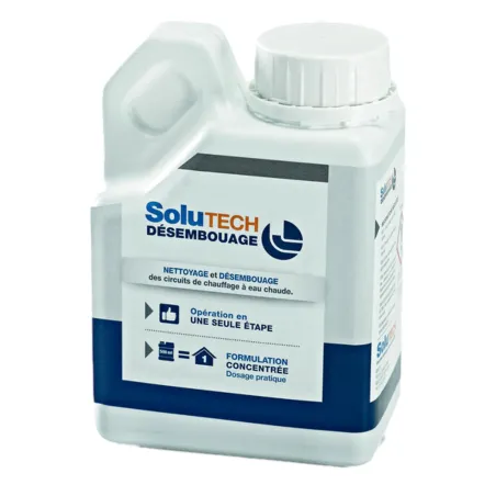 Traitement eau circuit de chauffage - BWT SoluTech Nettoyage Désembouage - Bidon de 500 ML