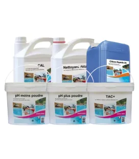 Traitement eau piscine