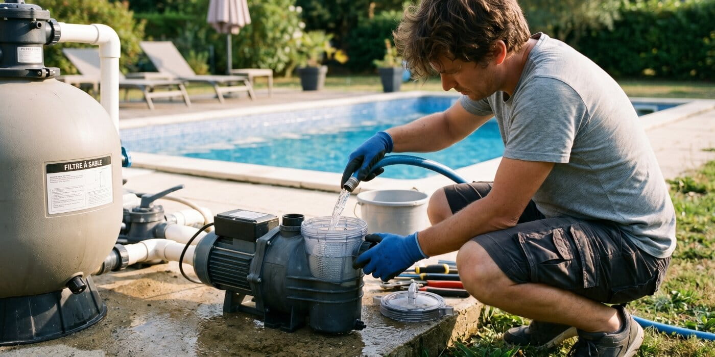 Comment amorcer une pompe de piscine ?
