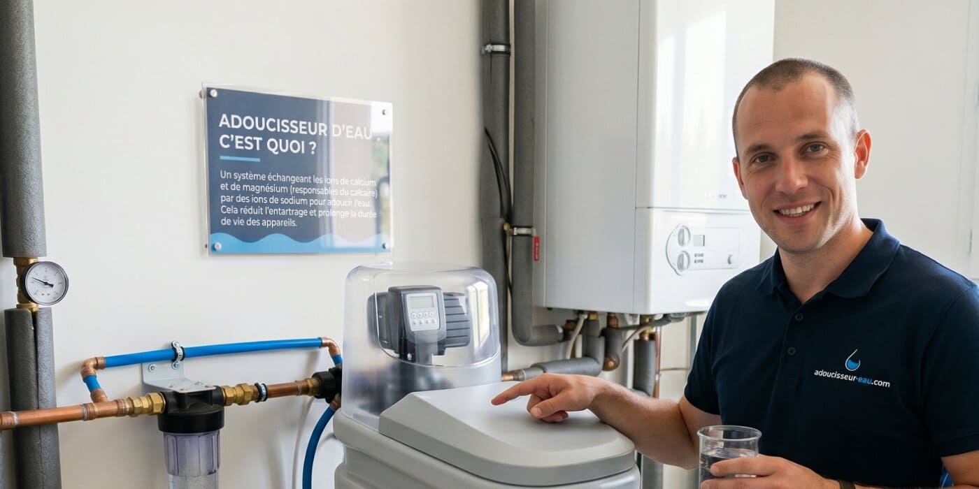 Un adoucisseur d’eau, c'est quoi ?
