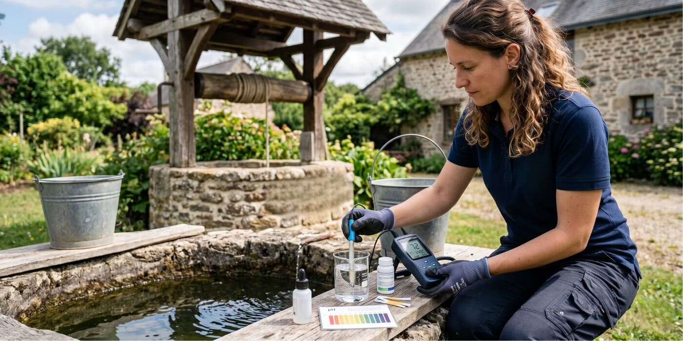 Le pH de l'eau de puits, qu'est-ce que c'est ?