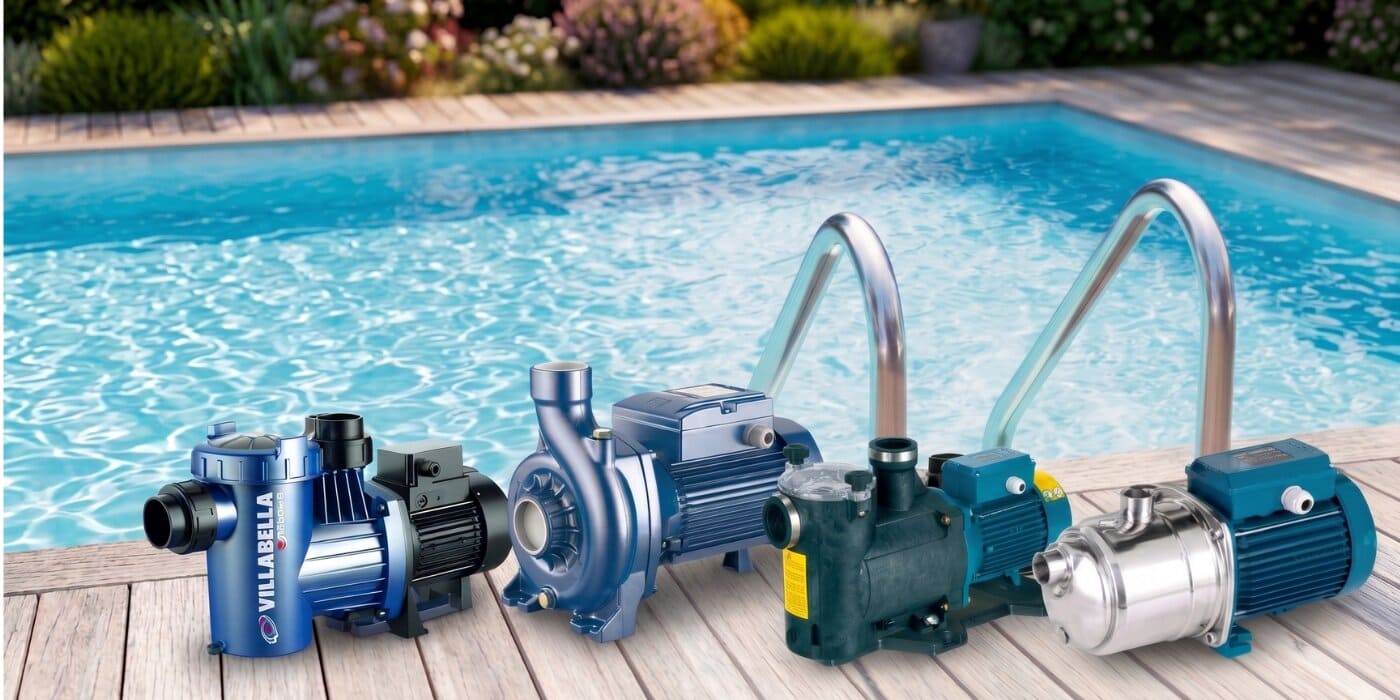 Les différents types de pompes pour piscine